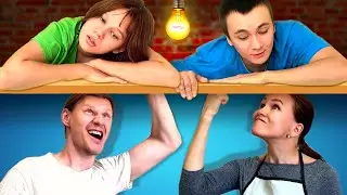 🤫ПОСТРОИЛИ СЕКРЕТНУЮ КОМНАТУ ОТ ЗЛЫХ РОДИТЕЛЕЙ
