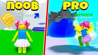 Прокачка от НУБ до ПРО в Симулятор СИЛАЧА! Shield Hero Simulator Roblox