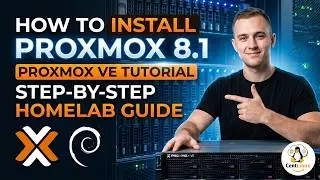 How to install Proxmox 8.1 | Proxmox VE Tutorial