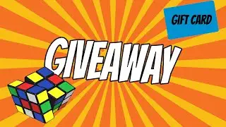 GIVEAWAY! Cube gift Card #EASYWIN #GIVEAWAY