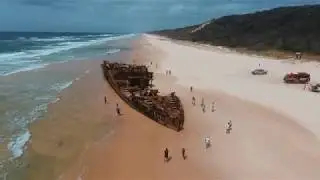SS Maheno on Fraser Island (Australia)