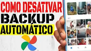 Como desativar o backup automático do Google Fotos