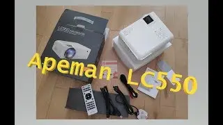 APEMAN LC 550 Mini Projector REVIEW
