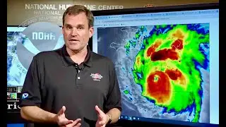 Afternoon Update on Hurricane Beryl from NHC in Miami, FL (July  2, 2024)