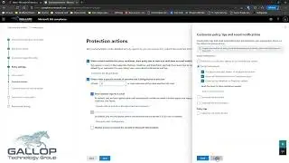 DLP policy setup demo Microsoft 365