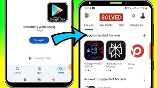 How To Fix Play Store Something Went Wrong Try Again Problem _ New Solution