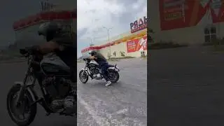 Как стартовать на мото! 