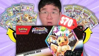 Are The NEW Prismatic Evolutions Surprise Boxes Worth the Price?