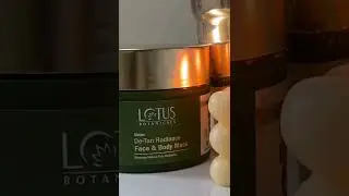 LOTUS BOTANICAl Ubtan De Tan Radiance Face & Body Mask | Subscribe for full video #skincare #skin