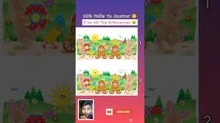 find out all the differences in teddy 😅 #trending #riddle #viral #shorts
