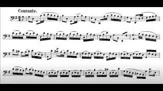 Bach: Cello Suite No. 1 - Courante