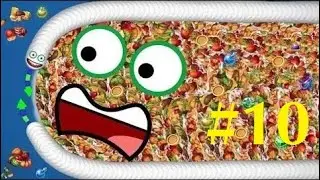 Worms Zone .io Gameplay - Funny/Best Moments #10