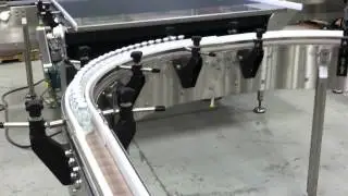 Glass Vial Pharma Accumulation Application by Multi-Conveyor