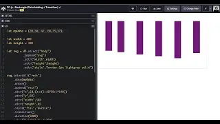 D3.js - Bar Graph with Transition effect