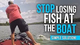 STOP Losing Fish at the Boat! (Simple Solution)