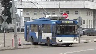 Троллейбус Тролза-5275.05 «Оптима» борт 236 по маршруту 10