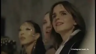 Emma Watson attends the Schiaparelli show in Paris, France (04/07/2022)
