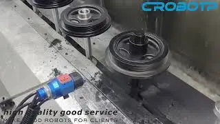 Look here! CRP spraying robot~