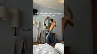 he’s trying to learn Chk Chk Boom😭 