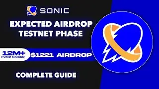Sonic Testnet Odyssey Expected Airdrop 🎁 - New Free Testnet Airdrop, Free To Join Airdrop🪂