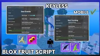 Blox Fruit Script | AUTO FARM | MASTERY | SEA EVENTS | KITSUNE | W Azure V2 Hub 🔥 KEYLESS!