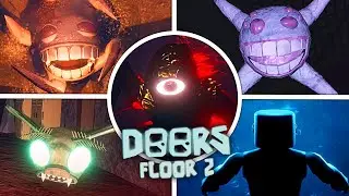 DOORS FLOOR 2 🚪 First Boss Battle