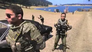 Arma 3 Pop life Secuestro detención y tiroteo