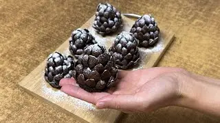 Yılbaşında Mutlaka Yapın! Kozalak Kek | Pinecone Cake