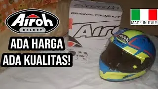AIROH VALOR BRO OMEN!!! | REVIEW HELM AIROH VALOR MARSHALL AZZURE