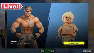 🔴 DUDE IS BACK FORTNITE ITEM SHOP LIVE Today! (Fortnite Chapter 5)