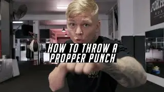 Boxing basics, how to punch correct