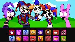 Sprunki PROTOTYPE and POMNI FAMILY - Love Mod Poppy PlayTime 5!