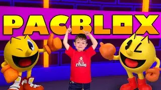 Playing Pacblox - Roblox