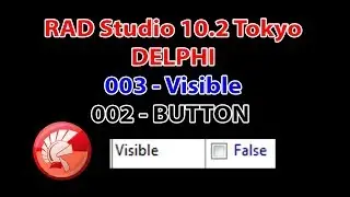 Rad Studio Delphi 002 Button - 003 Visible