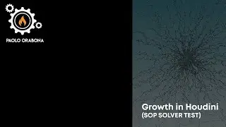 Growth in Houdini - SOP SOLVER TEST