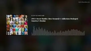 JFK’s Secret Battles: How Kennedy’s Addictions Reshaped America’s Destiny
