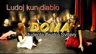 Ludoj kun diablo - DOMA-Studenta Teatro Svitavy - teatra premiero en Esperanto