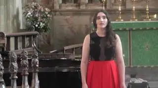 Pie Jesu from Fauré's Requiem - All Saints Church Oakham - Katie Marshall 15 years - 2016