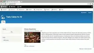 how to add content using article and basic page