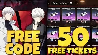 50 FREE TICKET SUMMONS & MORE THIS GAME HAS CONTENT (Tokyo Ghoul: Break The Chains)