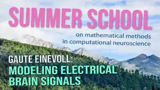 Gaute Einevoll: Modeling Electrical Brain Signals (part 2/2)