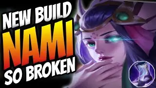 Nami Tank Meta is so Broken S10 Patch 4.3 Gameplay ( Best Build and Runes) - WILD RIFT
