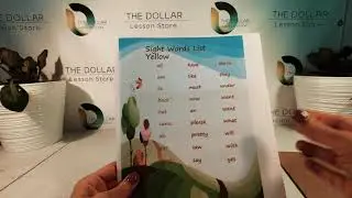 Elementary Sight Word QR Coded Stations Yellow List