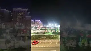 Вечерний сквер г. Ставрополь