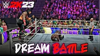 OMG! WWE 2K23 Omos vs Roman Reigns Xtreme Rules - Epic Showdown!
