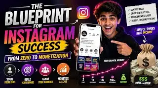 Instagram Growth Blueprint: From 0 Followers to Monetization 🚀