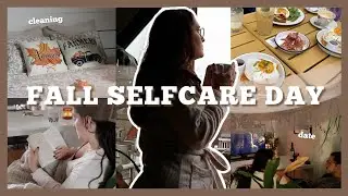 a cozy autumn day 🍂  self care vlog