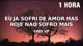 [1 HORA] Eu já sofri por amor, mas não sofro mais (sped up) tiktok version