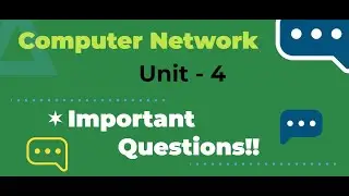 Computer Network Unit 5 | Important Questions Explained in Hindi | RGPV | Network Layers