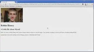 Introductory To HTML -  006 How To Link Webpages Together